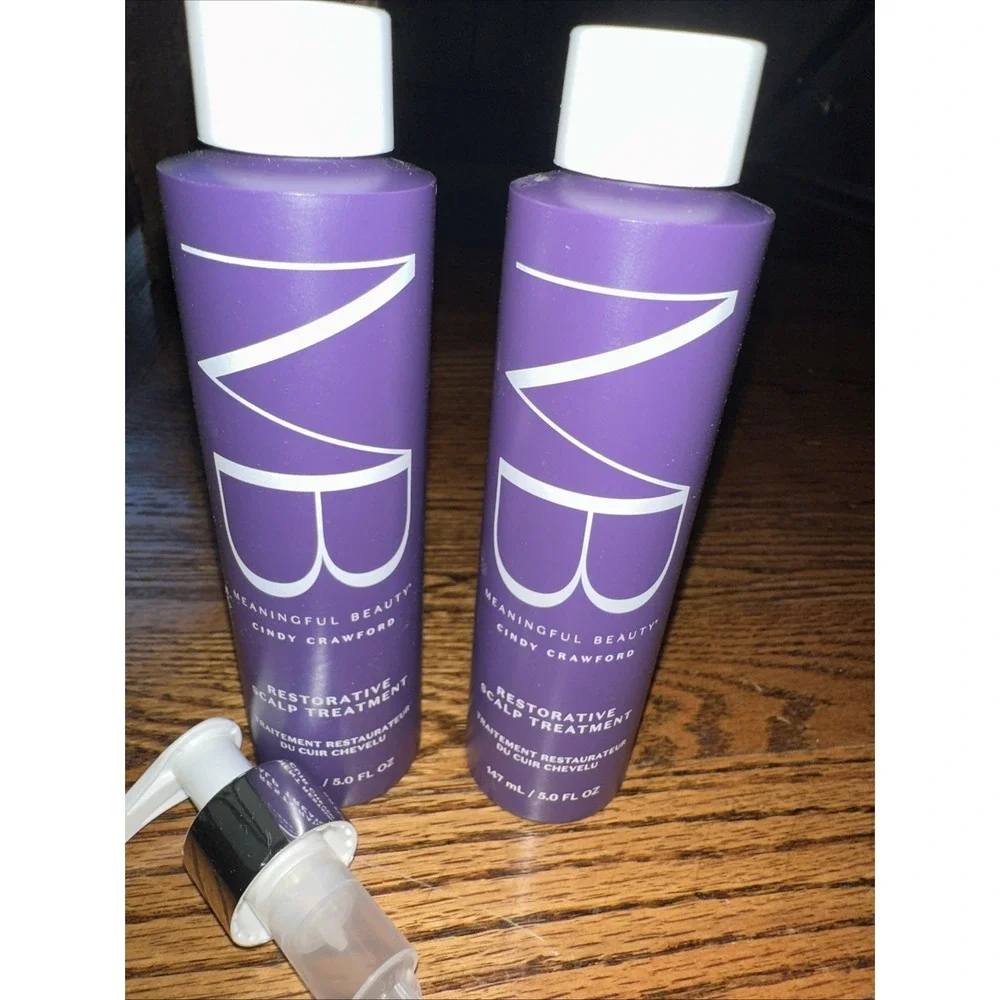 Meaningful Beauty Cindy Crawford Restorative Scalp Treatment 2 5 oz‎ Bottles…NEW